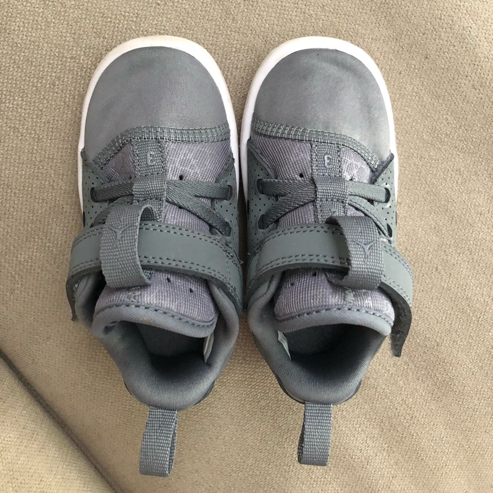 Size 6c gray Jordan’s